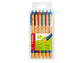 Penne a sfera a scatto Stabilo Pointball  0,5 mm assortiti astuccio da 6 - 6030/6