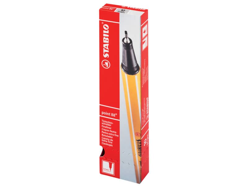 Fineliner Stabilo Point 88® 0,4 mm  verde foglia - 88/43