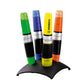 Evidenziatori Stabilo Luminator 2-5 mm assortiti set da scrivania da 4 - 7104-2