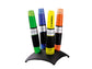 Evidenziatori Stabilo Luminator 2-5 mm assortiti set da scrivania da 4 - 7104-2