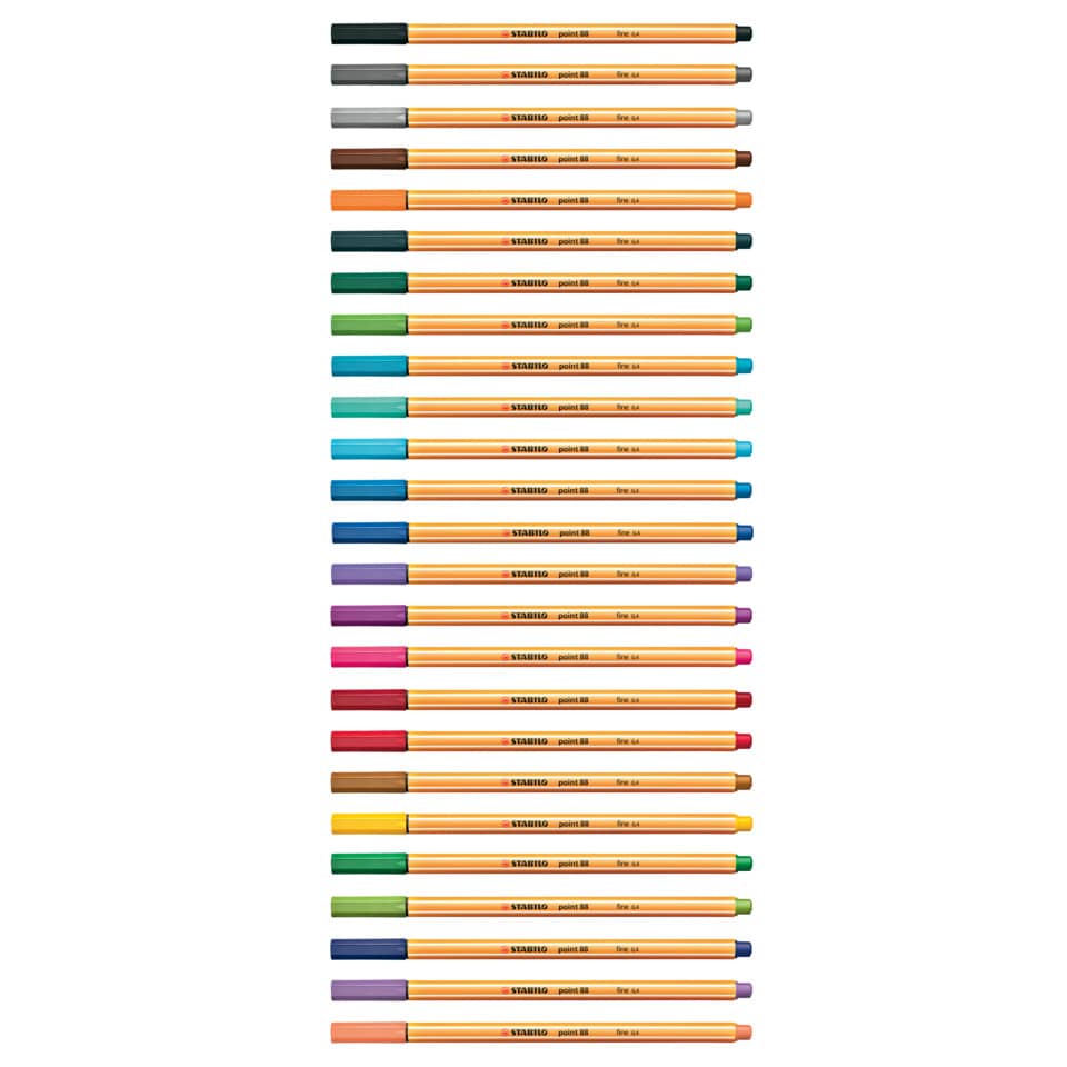 Fineliner Stabilo Point 88® 0,4 mm  blu oltremare - 88/32