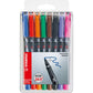 Penne Stabilo OHPen universal Medio (M) 1 mm assortiti astuccio da 8 - 843/8