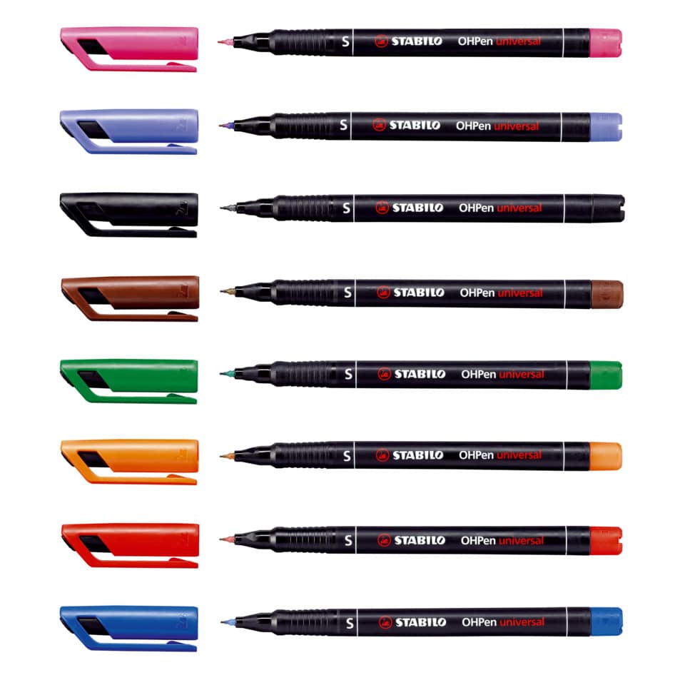 Penna Stabilo OHPen universal Superfine (S) 0,4 mm blu 841/41