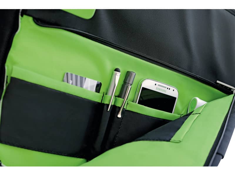 Zaino portacomputer Leitz Smart Traveller 15,6" poliestere 2 scomparti nero - 60170095