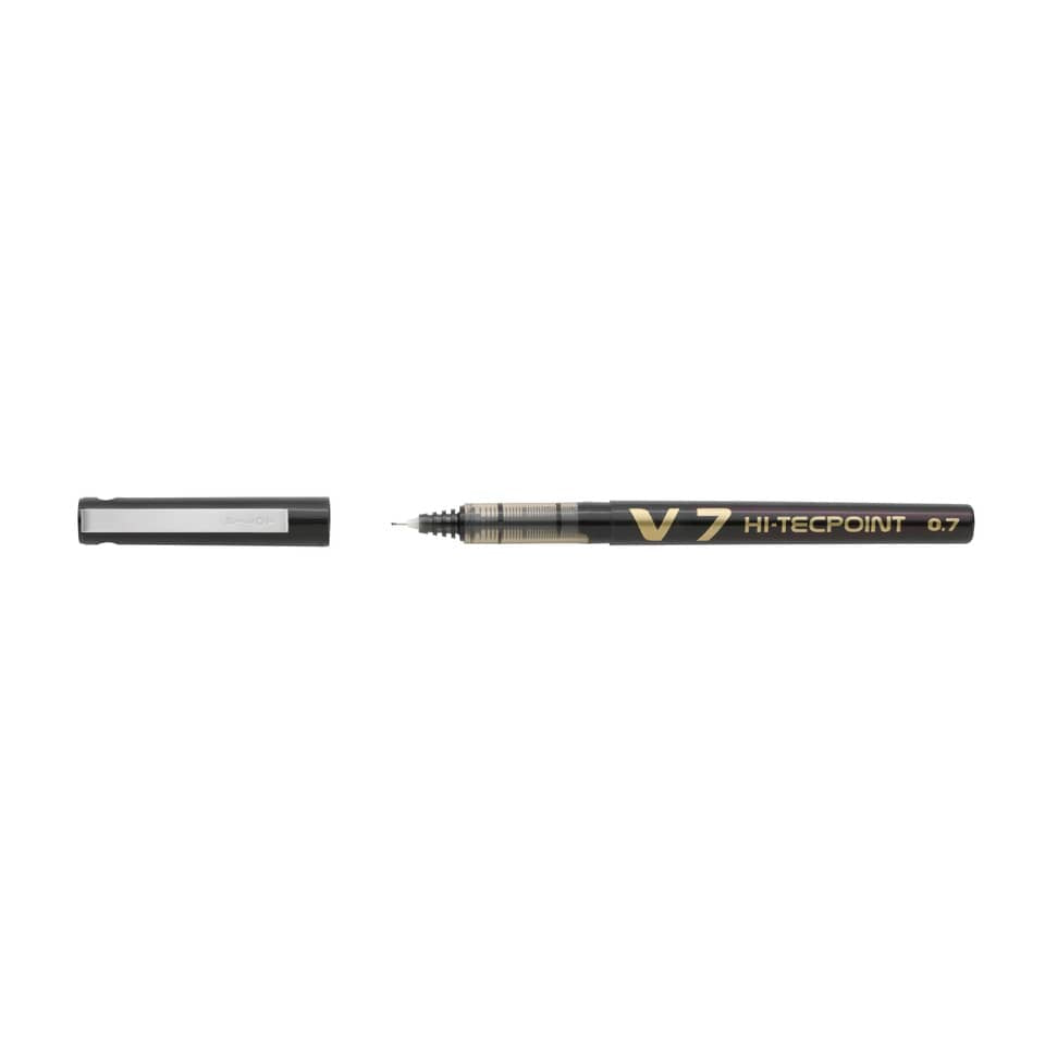 Roller Pilot Hi Tecpoint V7 0,7 mm nero  011710