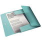 Cartella a 3 lembi Esselte Colour'Ice PP goffrato A4 blu 626222