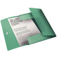 Cartella a 3 lembi Esselte Colour'Ice PP goffrato A4 verde 626223