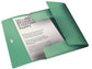 Cartella a 3 lembi Esselte Colour'Ice PP goffrato A4 verde 626223