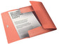 Cartella a 3 lembi Esselte Colour'Ice PP goffrato A4 albicocca 626221