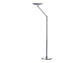 Lampada a terra a led UNILUX Varialux articolata grigio metallizzato 400090471