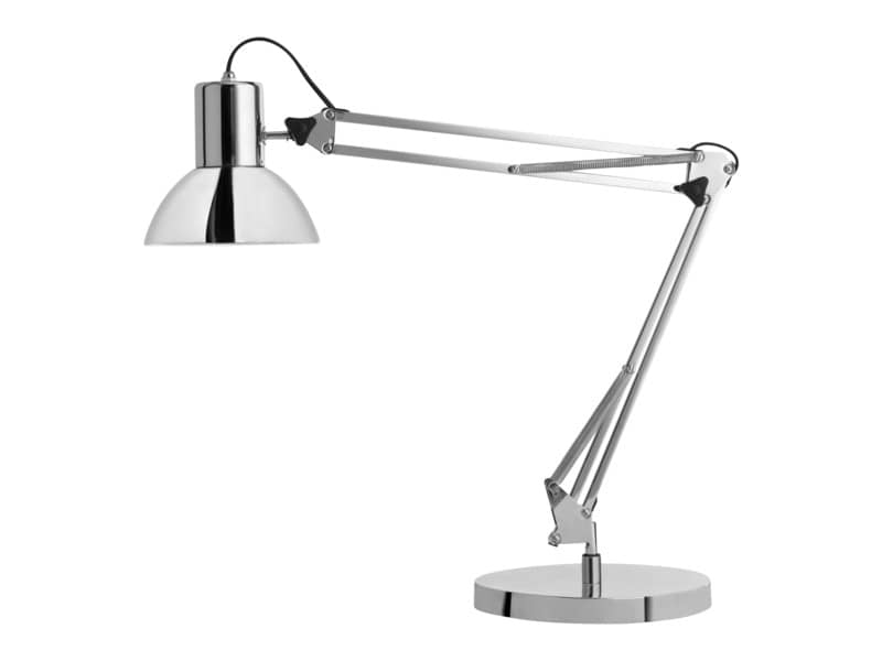 Lampada da tavolo UNILUX Success 80 grigio cromato 400092123