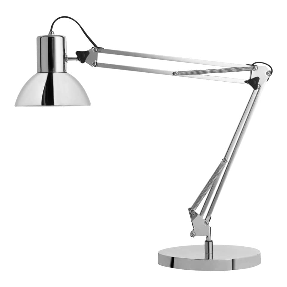 Lampada da tavolo UNILUX Success 80 grigio cromato 400092123
