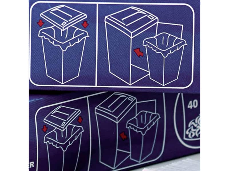 Sacchetti di plastica per distruggidocumenti Rexel AS 175 L conf. da 100 - 40095