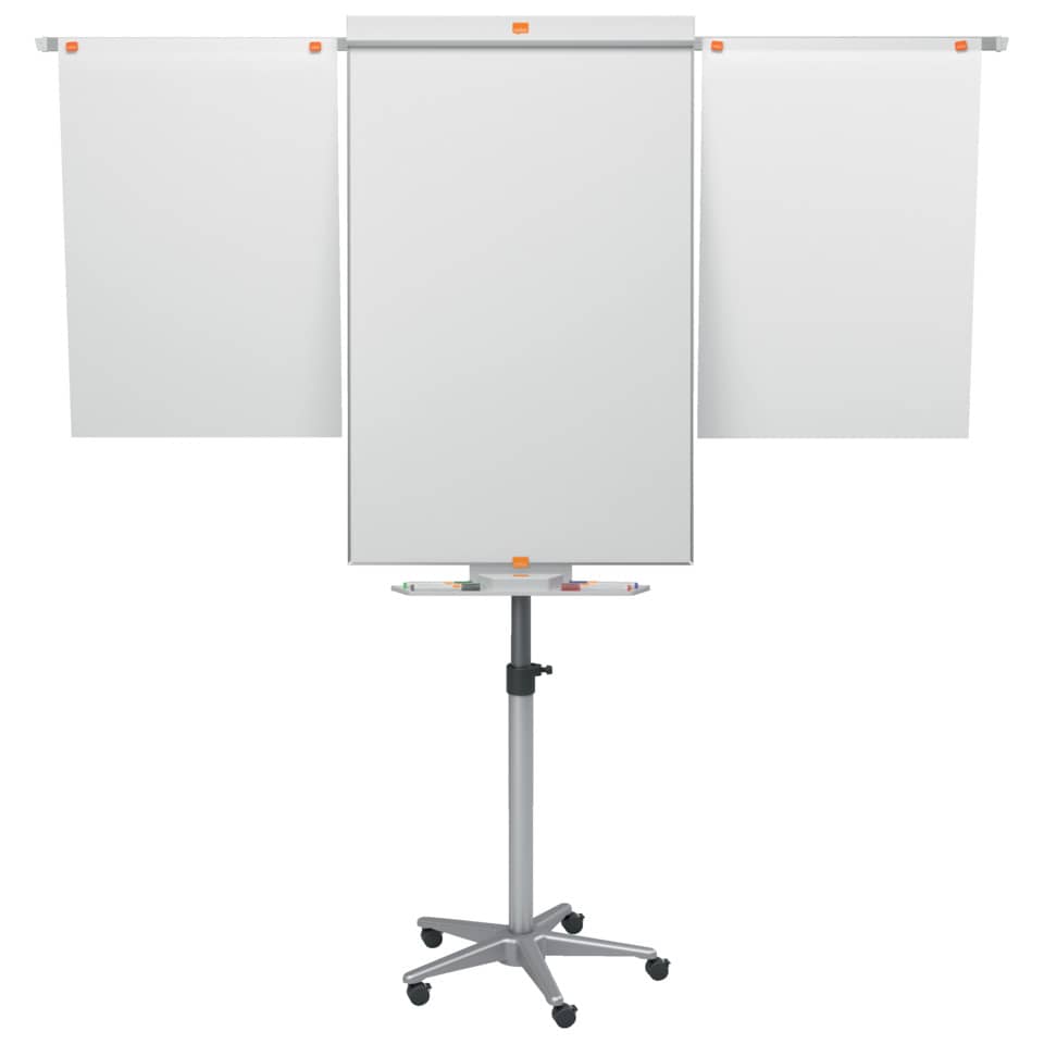 Portablocco magnetico a cavalletto Nobo Classic mobile con bracci estensibili 70x190 cm - 1901920