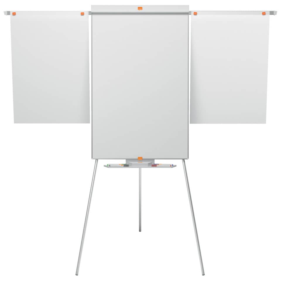 Portablocco magnetico a cavalletto Nobo Classic fisso con bracci estensibili 68x185 cm - 1901918