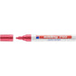 Marcatore a vernice edding 750 punta conica 2-4 mm rosso 4-750002