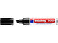 Marcatore permanente edding 500 punta scalpello 2-7 mm nero 4-500001