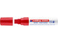 Marcatore a gesso liquido edding 4090 punta scalpello 4-15 mm rosso 4-4090002