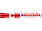 Marcatore permanente edding 800 punta scalpello 4-12 mm rosso 4-800002