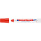 Marcatore a cera edding 950 punta conica 10 mm rosso 4-950002