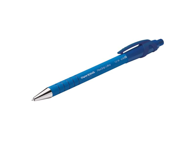 Penna a sfera a scatto Paper Mate Flexgrip Ultra M 1,0 mm blu confezione da 36 - 1910074
