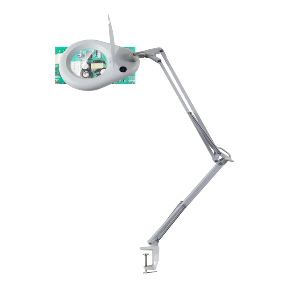 Lampada da tavolo per ingrandimento UNILUX Zoom led bianco 400108073