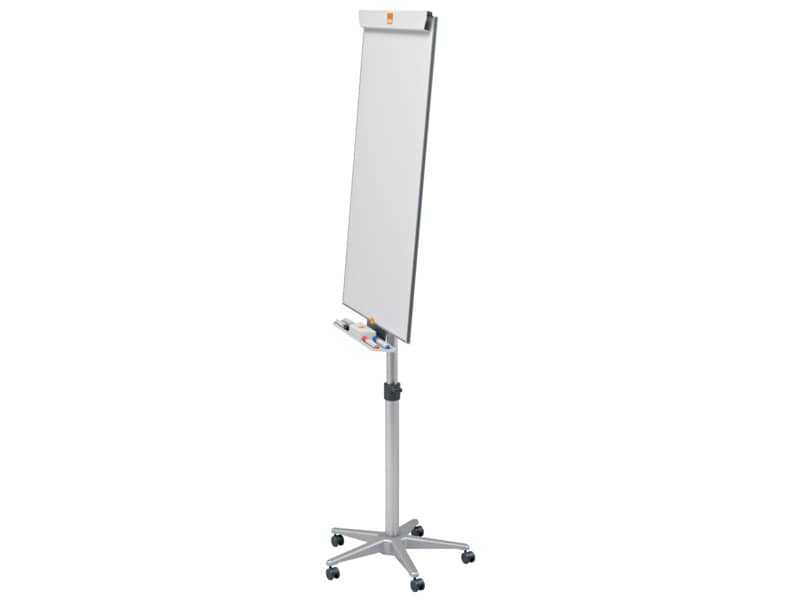 Portablocco magnetico a cavalletto Nobo Classic mobile in acciaio bianco 69x190 cm - 1902386