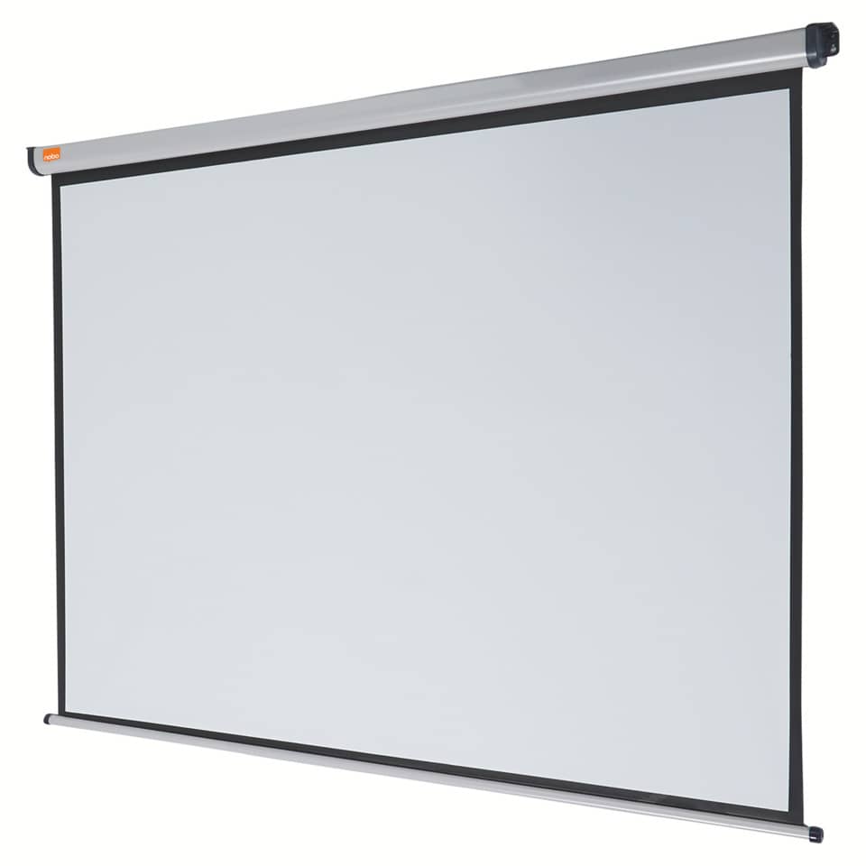 Schermo a parete 16:10 Nobo 200x135 cm bianco 1902393W