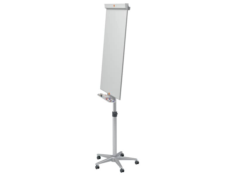 Portablocco magnetico a cavalletto Nobo Classic mobile in acciaio bianco 69x190 cm - 1902386