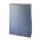 Coppia ante per mobile medio Frensy Venice doppia larghezza 90x130 cm Antracite - UVEAT139