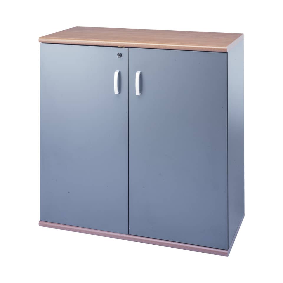 Coppia ante per mobile basso Frensy Venice doppia larghezza 90x90 cm Antracite - UVEAT99