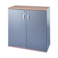 Coppia ante per mobile basso Frensy Venice doppia larghezza 90x90 cm Antracite - UVEAT99