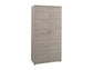 Coppia ante mobile alto largo Frensy Larix 90x180 cm rovere grigio ULAGAT18