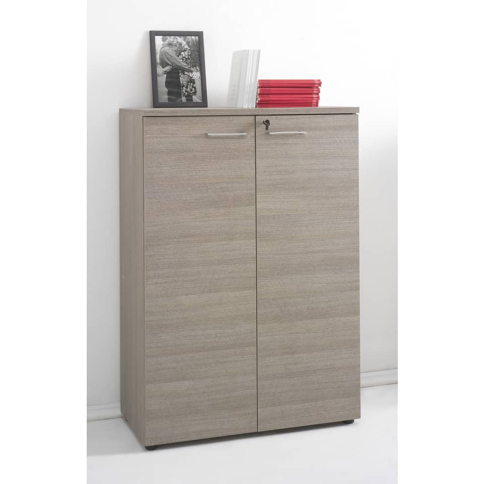 Coppia ante per mobile medio Frensy Larix 90x130 cm rovere grigio ULAGAT13