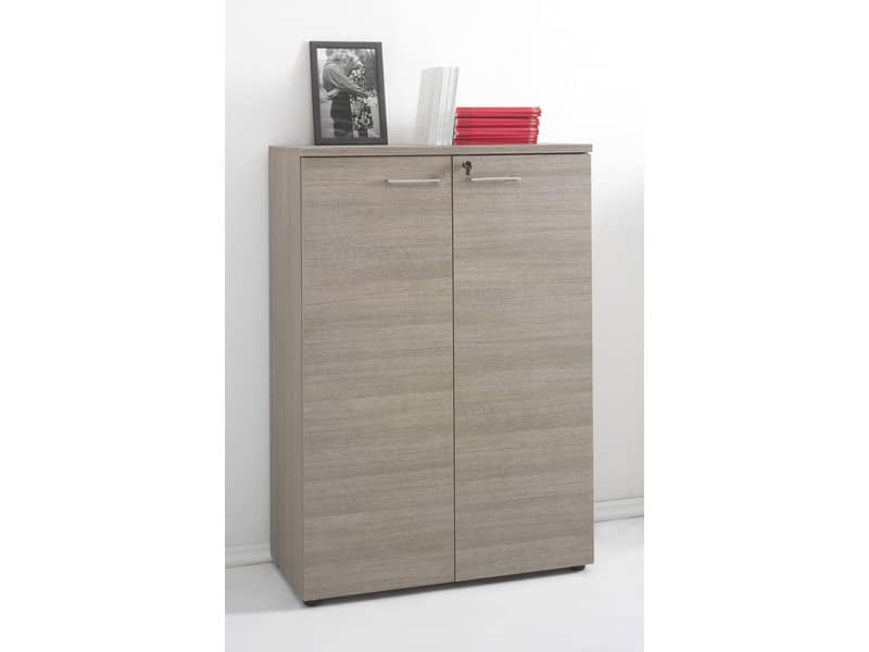 Coppia ante per mobile medio Frensy Larix 90x130 cm rovere grigio ULAGAT13