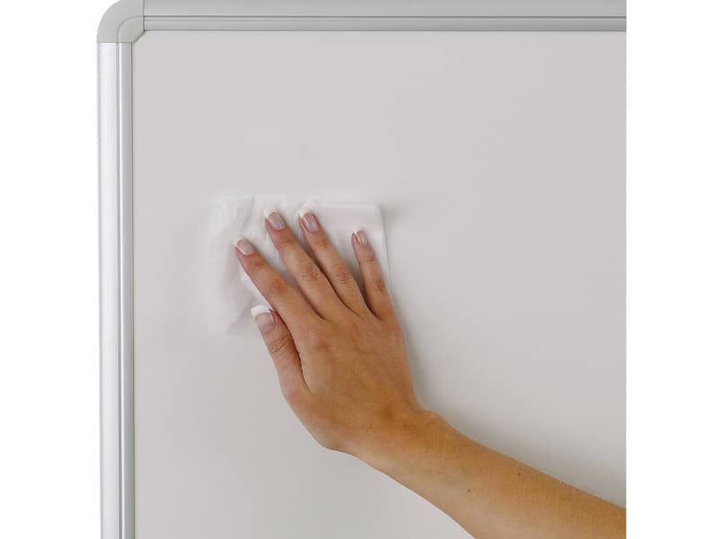 Salviette di pulizia multiuso Q-Connect senza alcool barattolo da 100 - KF04508A