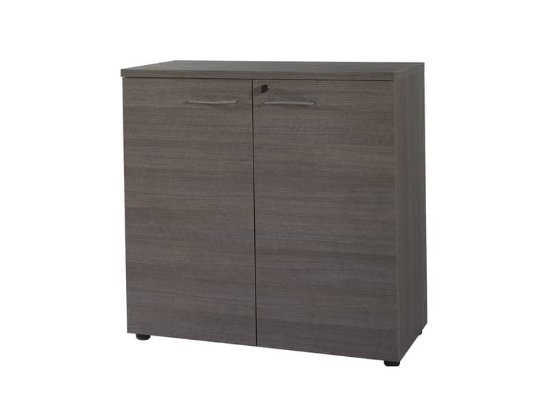 Coppia ante mobile basso Frensy Larix 90x90 cm rovere grigio ULAGAT99