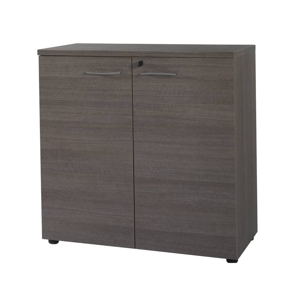 Coppia ante mobile basso Frensy Larix 90x90 cm rovere grigio ULAGAT99