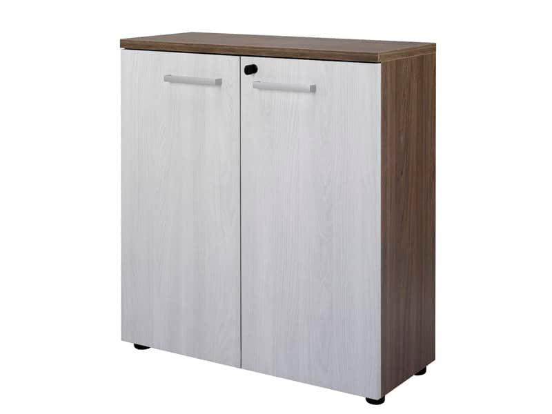 Coppia ante mobile basso Frensy Florence 80x88 cm frassino chiaro UFLAT838