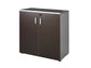 Coppia ante mobile basso Frensy Spirit 90x90 cm wengé USPWAT99