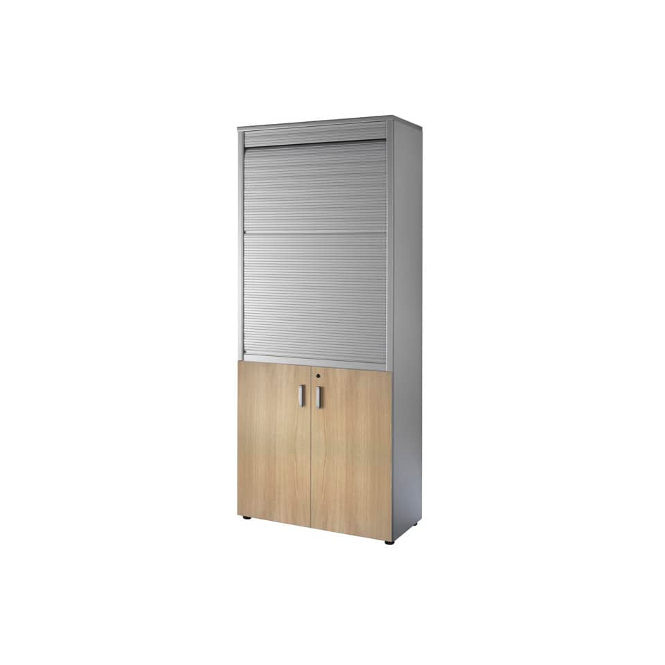 Coppia ante sezione bassa Frensy Spirit 90x90 cm rovere per mobile H.210 cm USPRAT210B