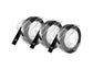Nastri a rilievo per etichettatrici Dymo vinile 9 mm x 3 m bianco/nero blister da 3 - S0847730