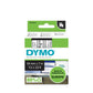 Nastro per etichettatrici Dymo D1 24 mm x 7 m nero/trasparente S0720920