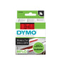 Nastro per etichettatrici Dymo D1 19 mm x 7 m nero/rosso S0720870