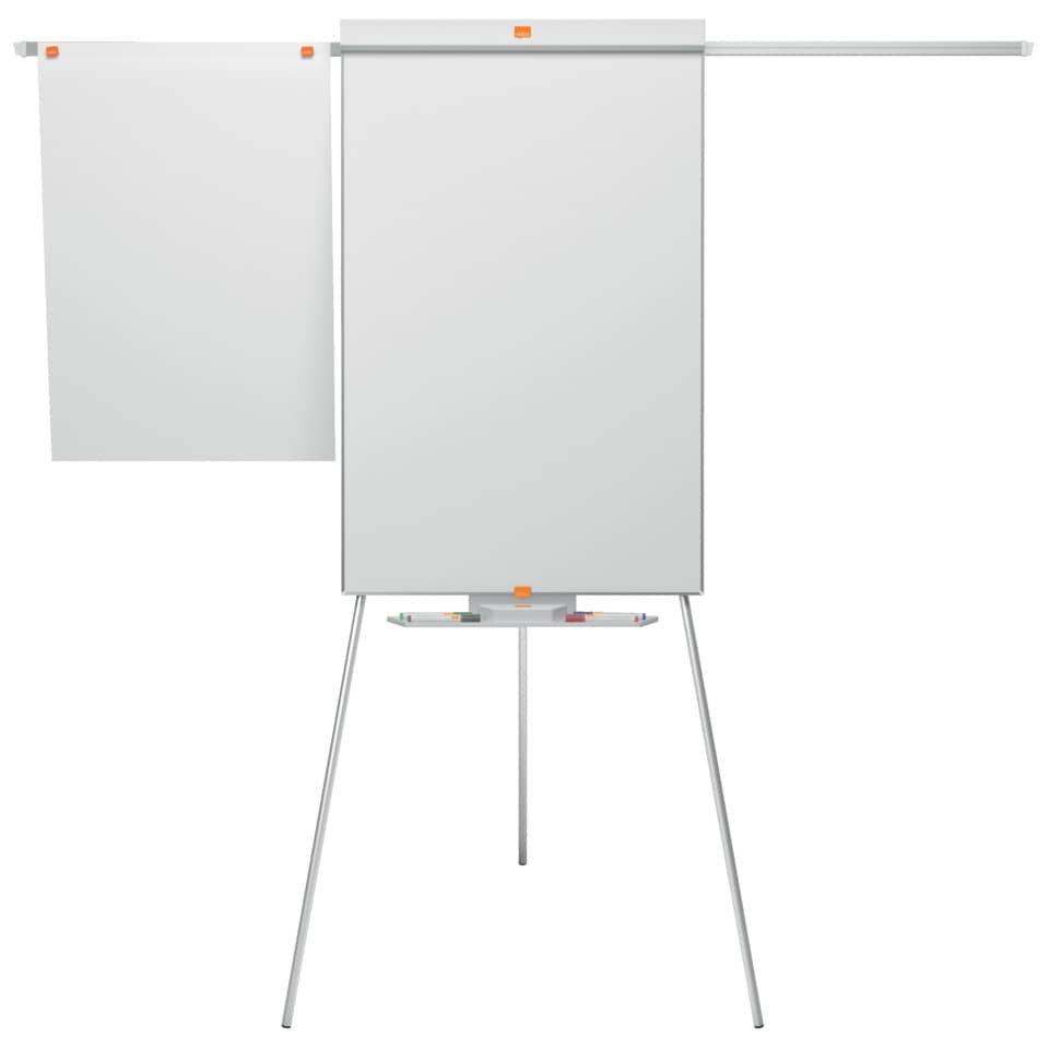 Portablocco magnetico a cavalletto Nobo Classic fisso con bracci estensibili 68x185 cm - 1901918