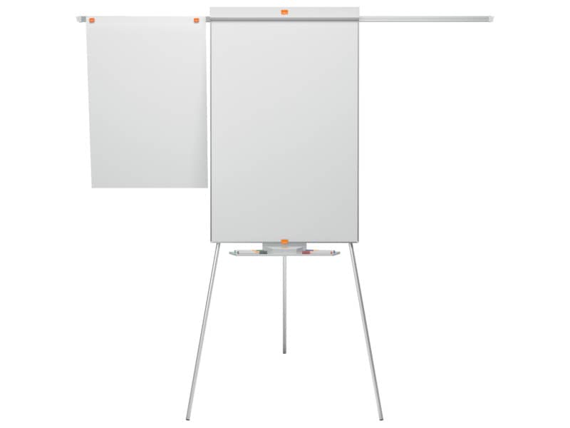 Portablocco magnetico a cavalletto Nobo Classic fisso con bracci estensibili 68x185 cm - 1901918