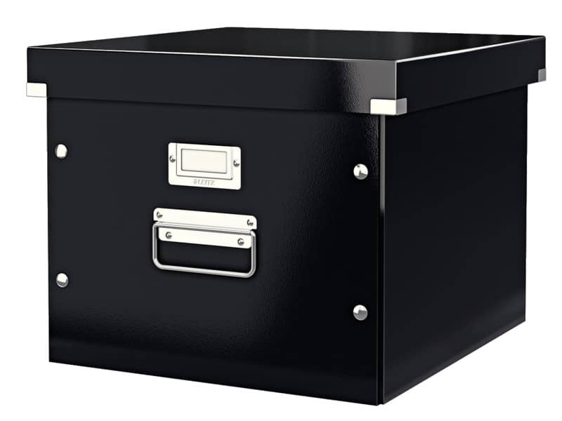 Contenitore per cartelle sospese Leitz CLICK & STORE A4 nero 35,7x28,5x36,7 cm 60460095