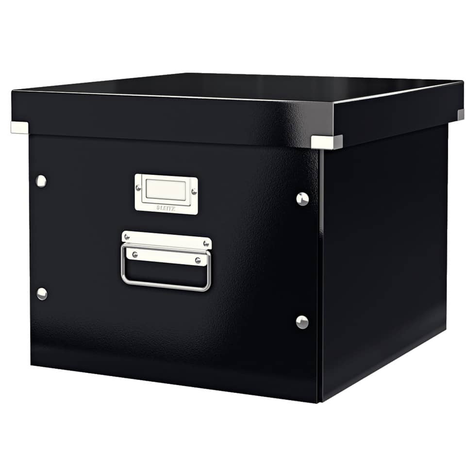 Contenitore per cartelle sospese Leitz CLICK & STORE A4 nero 35,7x28,5x36,7 cm 60460095
