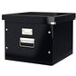 Contenitore per cartelle sospese Leitz CLICK & STORE A4 nero 35,7x28,5x36,7 cm 60460095