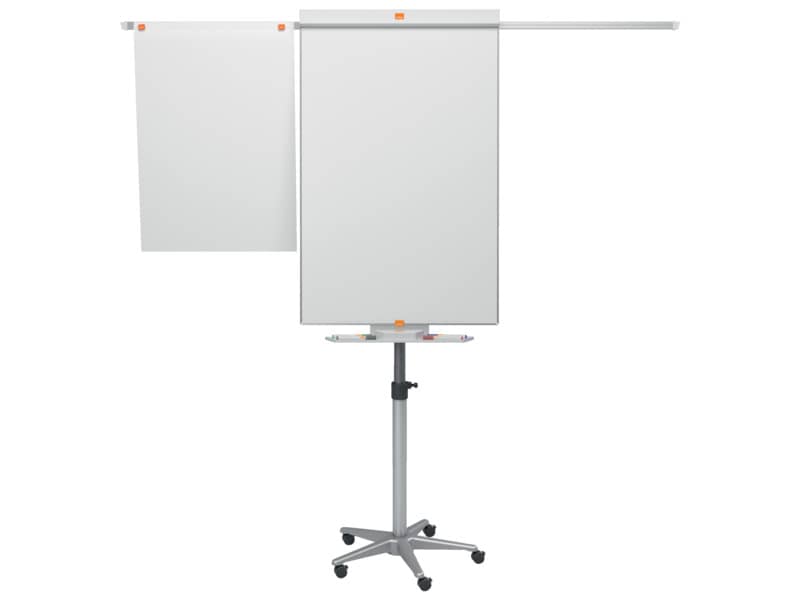 Portablocco magnetico a cavalletto Nobo Classic mobile con bracci estensibili 70x190 cm - 1901920